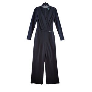 NWT Lauren Ralph Lauren Black Jumpsuit